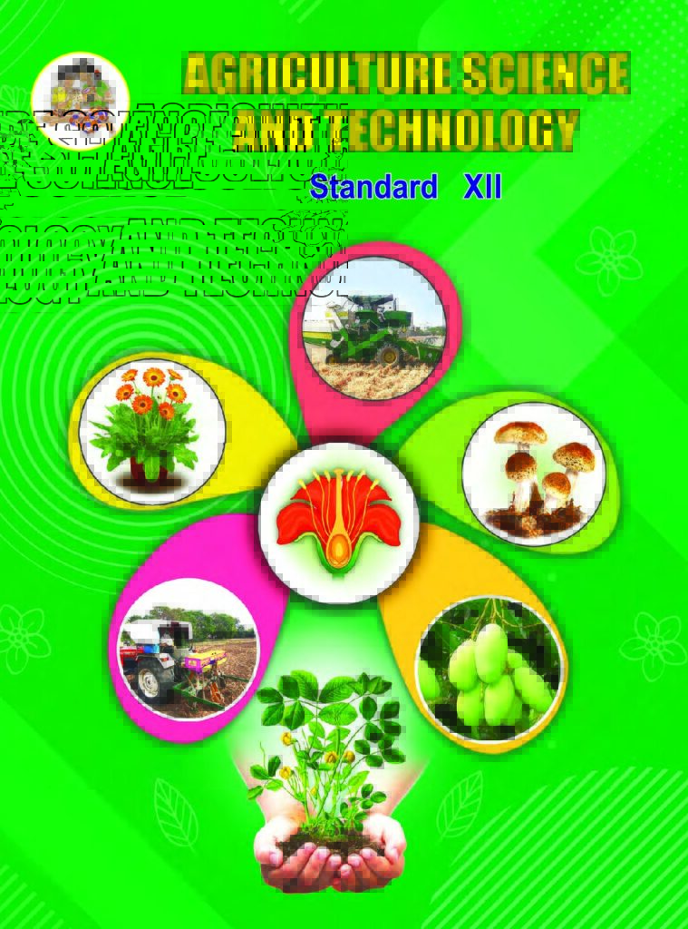Image showing the 12 Std Agriculture Science and Technology Book.